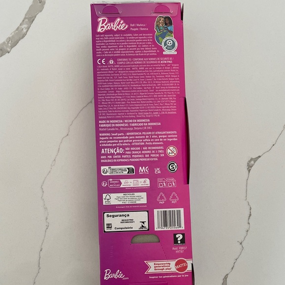 Barbie type 1 diabetes in Blue and White Polka Dot Dress - Picture 5 of 5